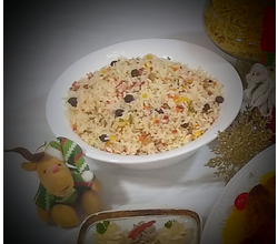 Arroz a grega miniatura