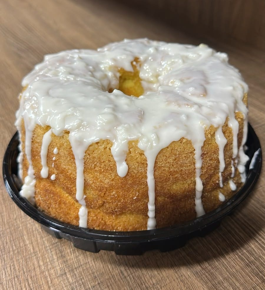 Bolo de laranja fondant